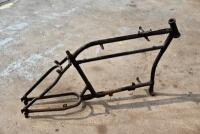 DOUGLAS: A&nbsp;Douglas frame in good condition with gear lever bracket, believed to be&nbsp;Douglas TS, circa&nbsp;1920-1925 [Sydney]
