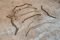 HANDLE BARS: Eight various handle bars, appear reproduction new [Sydney]