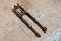 OLEOMATIC FORKS: A pair of late 1940s/early 1950s British Oleomatic forks [Sydney]