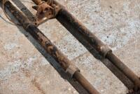 OLEOMATIC FORKS: A pair of late 1940s/early 1950s British Oleomatic forks [Sydney] - 7