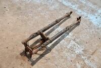 OLEOMATIC FORKS: A pair of late 1940s/early 1950s British Oleomatic forks [Sydney] - 8