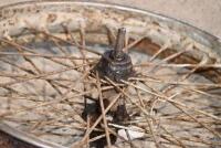 DOUGLAS:&nbsp;Douglas rear wheel, 19 inch rim, 40 spoke, spins freely, wider hub (8 inch) [Sydney] - 3