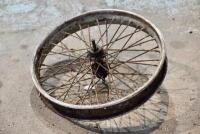 DOUGLAS:&nbsp;Douglas rear wheel, 19 inch rim, 40 spoke, spins freely, wider hub (8 inch) [Sydney] - 6