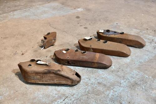 334 · TANK COLLECTION: A collection of various Douglas 1920s tanks, to be sold for fittings and repair, some bayonet and some threaded [Sydney]