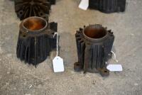 DOUGLAS: Two cylinders and&nbsp;one&nbsp;head, believed to be from a Douglas EW [Sydney] - 3
