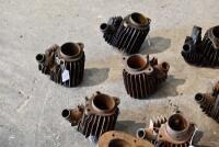 DOUGLAS: Nine&nbsp;cast iron 1920s cylinders, believed all except one to be&nbsp;Douglas TS [Sydney] - 2