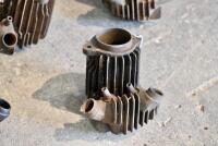 DOUGLAS: Nine&nbsp;cast iron 1920s cylinders, believed all except one to be&nbsp;Douglas TS [Sydney] - 8