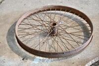 DOUGLAS: A quantity of three 22"&nbsp;wheels, believed to be from a Douglas TS, no bearings [Sydney] - 4