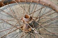 DOUGLAS: A quantity of three rear&nbsp;wheels, believed to be from a Douglas TS or CW [Sydney] - 5