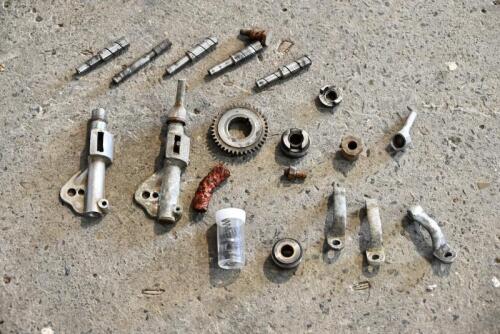 359 · DOUGLAS: A collection of miscellaneous clutch and oil pump parts for various Douglas models [Sydney]