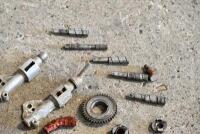 DOUGLAS: A collection of miscellaneous clutch and oil pump parts for various Douglas models [Sydney] - 3