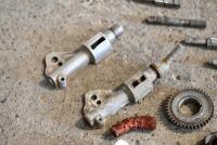DOUGLAS: A collection of miscellaneous clutch and oil pump parts for various Douglas models [Sydney] - 4