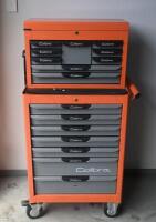 TOOL CHEST: A Calibre branded 16-drawer tool chest, plus mobile work bench [Location: Mount Waverley] - 2