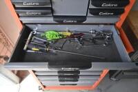 TOOL CHEST: A Calibre branded 16-drawer tool chest, plus mobile work bench [Location: Mount Waverley] - 4