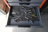 TOOL CHEST: A Calibre branded 16-drawer tool chest, plus mobile work bench [Location: Mount Waverley] - 8