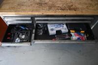 TOOL CHEST: A Calibre branded 16-drawer tool chest, plus mobile work bench [Location: Mount Waverley] - 15
