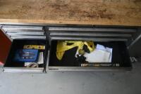TOOL CHEST: A Calibre branded 16-drawer tool chest, plus mobile work bench [Location: Mount Waverley] - 16