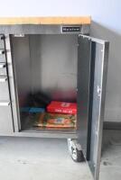 TOOL CHEST: A Calibre branded 16-drawer tool chest, plus mobile work bench [Location: Mount Waverley] - 18