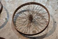 DOUGLAS: Three 22", 40 spoke wheels, believed to be from a Douglas TS [Sydney] - 2