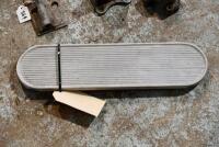 ALLOY: Miscellaneous alloy parts including footboard, magneto bracket, make and model unknown [Sydney] - 2