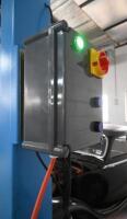 HOIST: A four post 240v hydraulic&nbsp;vehicle hoist 3600kg load capacity, complete with approach ramps and moving dollies. [Location: Mount Waverley] - 4