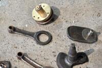 DOUGLAS: One box of miscellaneous&nbsp;crankshaft parts, believed to be from a Douglas EW [Sydney] - 2