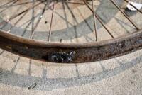 DOUGLAS: Three 20", 40 spoke wheels with bearings, believed&nbsp;to be from a Model EW [Sydney] - 7
