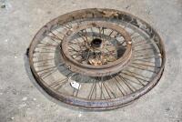 DOUGLAS: Three 20", 40 spoke wheels with bearings, believed&nbsp;to be from a Model EW [Sydney] - 9