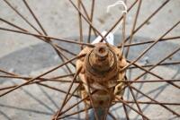 DOUGLAS: Three 20", 40 spoke wheels with bearings, believed&nbsp;to be from a Model EW [Sydney] - 13