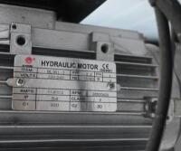 HOIST: A four post 240v hydraulic&nbsp;vehicle hoist 3600kg load capacity, complete with approach ramps and moving dollies. [Location: Mount Waverley] - 4