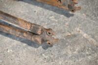 FORK: Pair of&nbsp;circa 1930 front forks, possible Brampton [Sydney] - 4