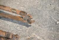 FORK: Pair of&nbsp;circa 1930 front forks, possible Brampton [Sydney] - 6