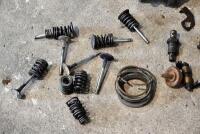 ENGINE: A group of miscellaneous motorcycle engine parts including valves, cams, lifters, sprockets [Sydney] - 7