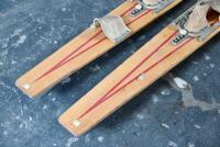 WATER SKIS: Pair of circa 1950s Fred Williams 'Double Singles' timber water skis [Sydney] - 4