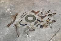 A group of various motorcycle parts, circa 1950s, unknown makes and models [Sydney]