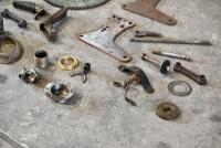 A group of various motorcycle parts, circa 1950s, unknown makes and models [Sydney] - 4