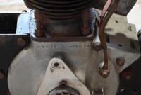 BSA: A M31 350cc engine (no. YB31-2586)&nbsp;in earlier modified&nbsp;WM20 frame (no. WM20-41178), incomplete and unrestored.&nbsp; - 2