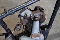 BSA: A M31 350cc engine (no. YB31-2586)&nbsp;in earlier modified&nbsp;WM20 frame (no. WM20-41178), incomplete and unrestored.&nbsp; - 5