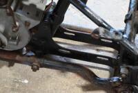 BSA: A M31 350cc engine (no. YB31-2586)&nbsp;in earlier modified&nbsp;WM20 frame (no. WM20-41178), incomplete and unrestored.&nbsp; - 11