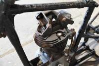 BSA: A M31 350cc engine (no. YB31-2586)&nbsp;in earlier modified&nbsp;WM20 frame (no. WM20-41178), incomplete and unrestored.&nbsp; - 12