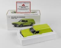 HOLDEN: 1:18 scale AUTOart Barbados Green Holden HQ Panel Van No 21 of 804, Certificate of Authenticity, boxed