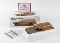 HOLDEN: 1:18 scale AUTOart Contessa Gold Holden HJ Panel Van No 751 of 1044, Certificate of Authenticity, boxed