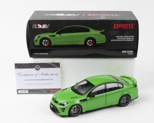 HOLDEN: 1:18 scale Biante Spitfire HSV GTSR Sedan, No 28 of 726, Certificate of Authenticity, boxed.