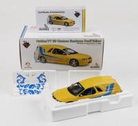 HOLDEN: 1:18 scale Classic Carlectables Holden VY SS Custom Yellow Sandman Panel Van No 339 of 1000, Certificate of Authenticity, boxed.