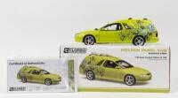 HOLDEN: 1:18 scale Classic Carlectables Barbados Green Holden VU Commodore Panel Van, No 1093 of 1100, Certificate of Authenticity, boxed.