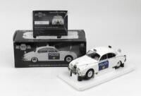 JAGUAR: 1:18 scale Model Icons International White 1965 Jaguar Mark 2 Leicestershire and Rutland Constabulary Polic Car, Limited Edition No 251 of 999, Certificate of Authenticity, boxed.
