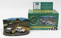 MINI DIORAMA: 1:43 scale Corgi RD4002 Bathurst Diorama and 2 piece Mini Cooper S Set, No 793 of 3000, Certificate of Authenticity, boxed.