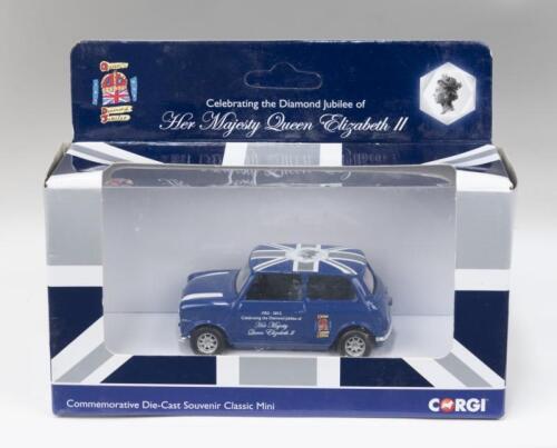 ROYAL MINI: 1:36 scale Blue Corgi Mini CC82296 commemorating the Diamond Jubilee of Queen Elizabeth II, boxed.