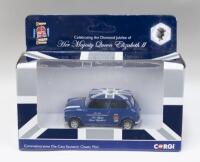 ROYAL MINI: 1:36 scale Blue Corgi Mini CC82296 commemorating the Diamond Jubilee of Queen Elizabeth II, boxed.