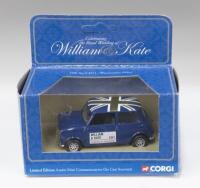 ROYAL MINI: 1:36 scale Limited Edition Blue Corgi Mini CC82292 commemorating the Royal Wedding of William & Kate, boxed.